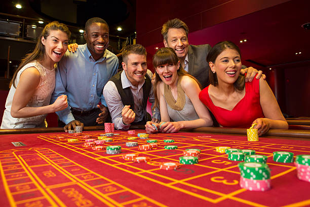 Roulette table live feed